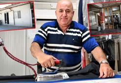 67 yıllık iş yerleri depremde yıkıldı, yeni ekmek teknesi konteyner oldu