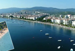 33 bin nüfuslu Erdek’te 350 bin tatilci