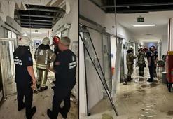 Bakırköy Prof. Dr. Murat Dilmener Hastanesi'nde asma tavan çöktü