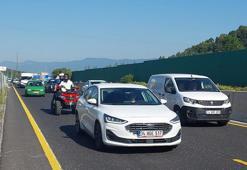 Bolu Dağı Tüneli kapandı; D-100'den bir gecede 46 bin araç geçti