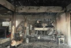 Mardin'de fabrikada yangın