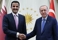Cumhurbaşkanı Erdoğan, Katar Emiri Al Sani'yi kabul etti