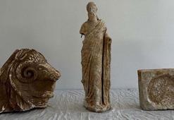 Muğla'da tarihi eser operasyonu; Kral Hekatomnos'un heykeli ele geçirildi