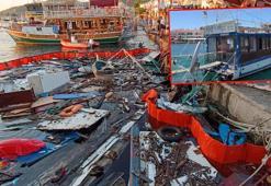 Baba yadigarı gezi teknesi, mahkeme sonucunu beklerken battı