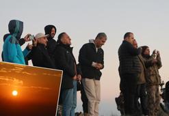Bingöl'de 3 bin 200 rakımda 11 yıl sonra güneşin doğuşu izlendi