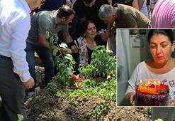 Yolun karşısına geçmeye çalışırken otomobil çarpan kadın, toprağa verildi; oğlu 'yarış' iddiasında bulundu