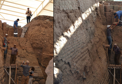 Salihli'de 50 yıl önce keşfedilen 2 bin 700 yıllık sur duvarı, turizme kazandırılacak