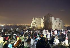 Zerzevan Kalesi'nde 'Perseid Meteor Yağmuru Gözlem'ini 6 bin kişi izledi