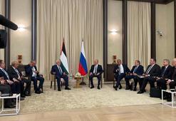 Rusya Devlet Başkanı Vladimir Putin, Filistin Devlet Başkanı Abbas ile bir araya geldi