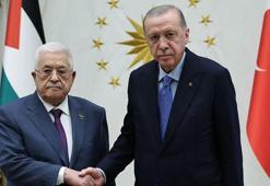 Cumhurbaşkanı Erdoğan, Filistin Devlet Başkanı Abbas’ı kabul etti