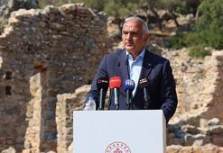 Bakan Ersoy: Kissebükü’de 4 yılda kazı ve restorasyon çalışmalarının yüzde 80'ini tamamlayacağız