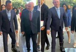 Özgür Özel, kırık ayağına takılan atel ile TBMM Genel Kurulu'na katıldı