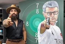 Azeri asıllı ressam Abdullayev, tablosundaki son dokunuşu milli atıcı Dikeç'ten bekliyor