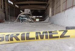 Açık olan dorsenin çarptığı duvar TIR’ın üzerine çöktü, şoför öldü