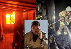 Sarıyer'de ünlü oyuncunun villasında korkutan yangın