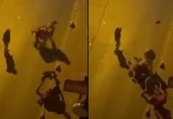 Şişli’de kavga: Bebek arabasıyla saldırdı