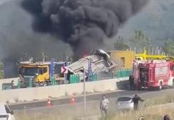 Bolu Dağı'nda zincirleme kaza: 1 ölü, 6 yaralı