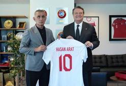 Beşiktaş Başkanı Hasan Arat'tan TFF Başkanı Hacıosmanoğlu'na ziyaret