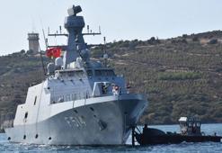 TCG Kınalıada Korveti, 4,5 aylık görev süresini tamamlayarak İzmir Foça Üs Komutanlığı'na döndü