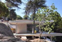 Vaniköy'de ormanın içindeki villa inşaatı durduruldu