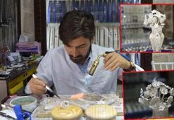 5 bin yıllık telkari sanatını yaşatıyor; Obama ve Putin için de çalışma yaptı