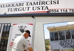 Cumhurbaşkanı Erdoğan'dan ödül alan ayakkabı tamircisi Turgut ustaya belediyeden iş yeri