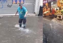 İstanbul'da sağanak yağış etkili oldu