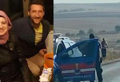 Eşini döverek öldüren şüpheli, jandarmayı görünce boğazına bıçak dayadı