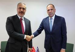 Bakan Fidan, Yunan mevkidaşı Gerapetritis ile görüştü