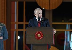 Erdoğan: Büyük Zafer'den aldığımız ilham ve cesaretle, ülkemizi daha aydınlık geleceğe taşımak için var gücümüzle çalışıyoruz