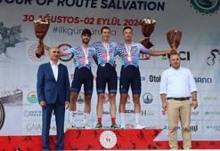 2'nci Uluslararası Kurtuluş Yolu Bisiklet Turu'nun Havza-Amasya etabı tamamlandı