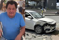 Vedat Milor'un içinde bulunduğu otomobil kaza yaptı