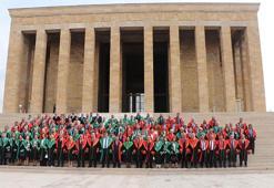 Yargıtay üyelerinden, Anıtkabir'e ziyaret