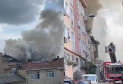 Beyoğlu'nda 3 katlı binada yangın: 4 kişi kurtarıldı