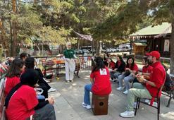 Depremzede öğrenciler Kızılay’ın Çamkoru Kampı’nda buluştu