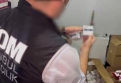 İstanbul'da 150 milyon liralık kaçak ilaç operasyonunda ele geçirilenler sergilendi