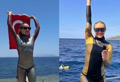 Şahika Ercümen, Serbest Dalış Türkiye Şampiyonası’nda tüm kategorilerde altın madalya kazandı