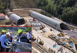 Bakan Uraloğlu: Bolu Dağı Tüneli'ndeki çalışmaları 8 ya da 9 Eylül'e kadar bitirmeyi hedefliyoruz