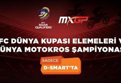 Asya Dünya Kupası elemeleri ve Dünya Motokros Şampiyonası D-Smart’ta
