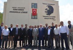 Yayladağı'nın ilk nitelikli lisesi törenle açıldı