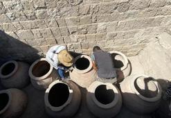 Ani Örenyeri'ndeki kazıda Büyük Selçuklu dönemine ait erzak deposu ortaya çıkarıldı