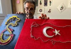 74 yaşında, filografi sanatını öğrendi