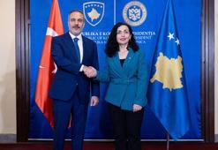 Bakan Fidan, Kosova Cumhurbaşkanı Osmani ile görüştü