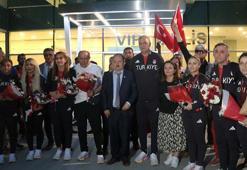 Golbol Kadın Milli Takımı’na Ankara’da coşkulu karşılama