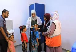 UNRWA: Gazze Şeridi’nde yaklaşık 355 bin çocuk aşı oldu
