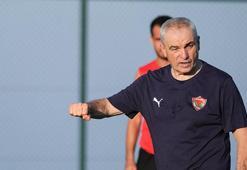 Rıza Çalımbay, Hatayspor’da ilk antrenmana çıktı
