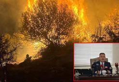 Vali Elban: İzmir’deki yangınlarda sabotaj ve kasıt unsuruna rastlamadık