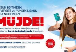 Sultangazi’de üniversite öğrencilerinin ulaşım masrafları karşılanıyor