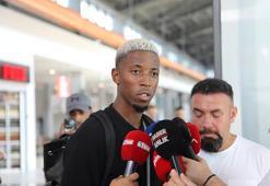 Trabzonspor'un yeni transferi Simon Banza kente geldi