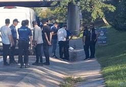 Beykoz TEM Otoyolu'nda yol kenarında pimi çekilmemiş 2 el bombası bulundu